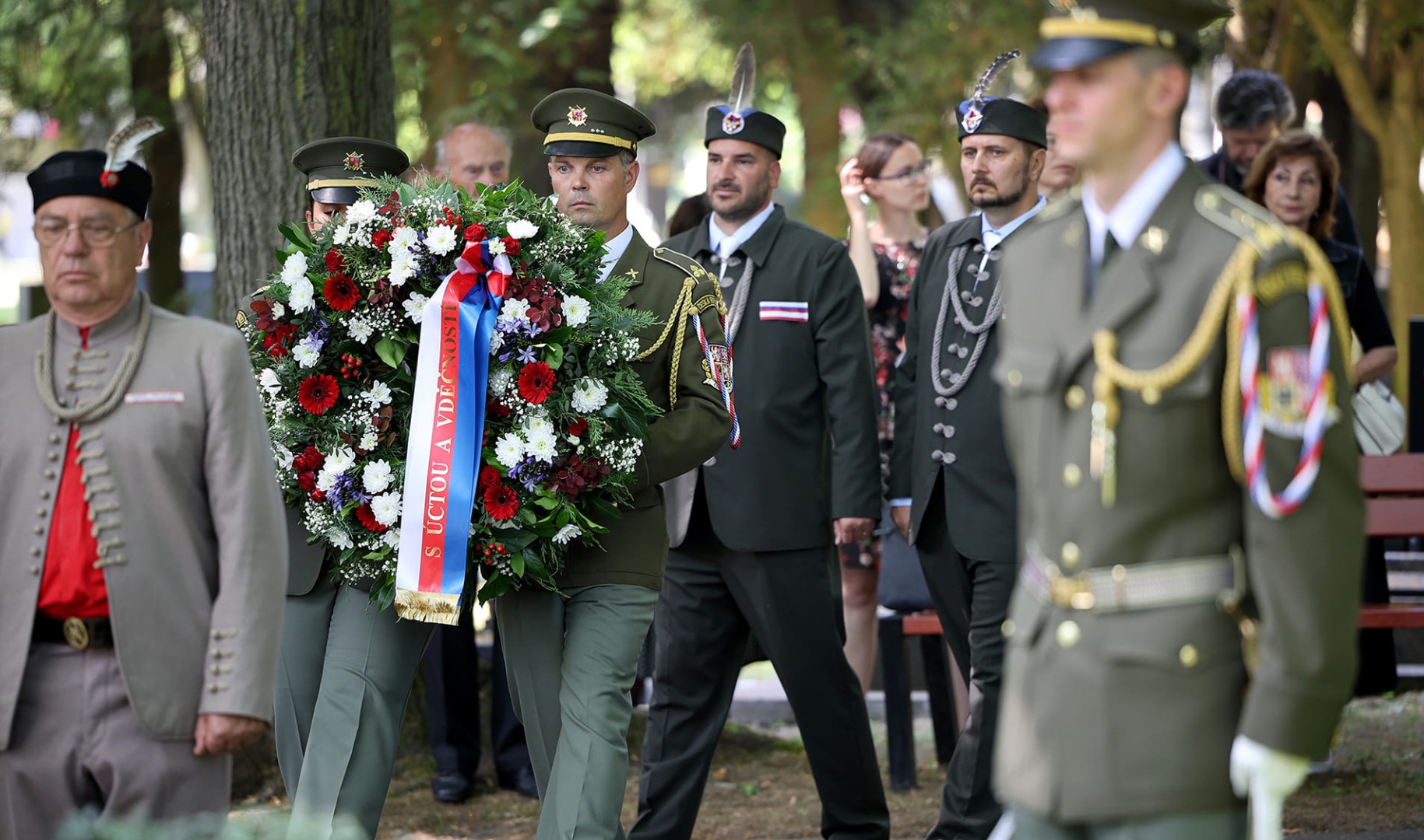 Pietní shromáždění za oběti rudého teroru z let 1948 – 1989