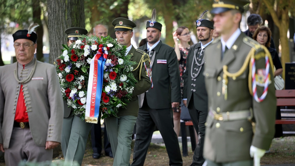 Pietní shromáždění za oběti rudého teroru z let 1948 – 1989